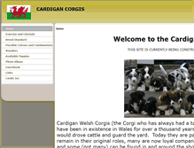 Tablet Screenshot of cardigancorgis.co.uk